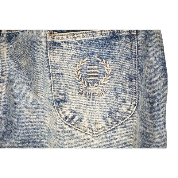 Vintage PS Gitano Acid Washed Jeans NOS Womens Size 22W Curvy High Waist Rise - Picture 5 of 12